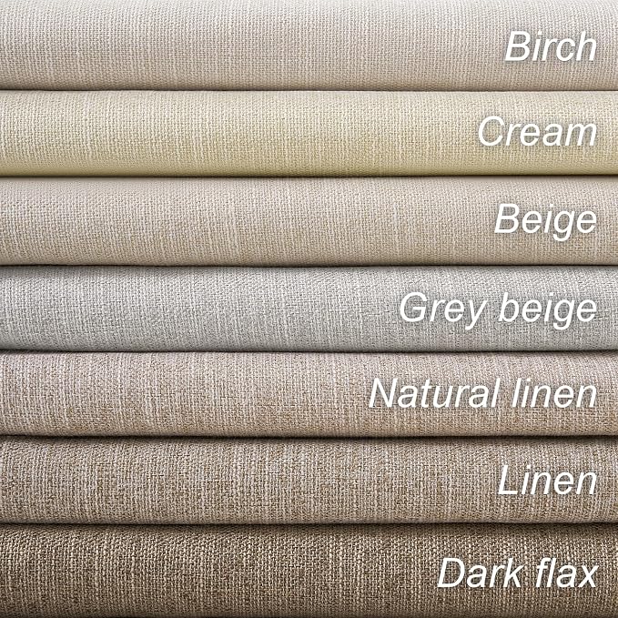 Topfinel 105 Inches Long Blackout Natural Linen Curtains - Image 8