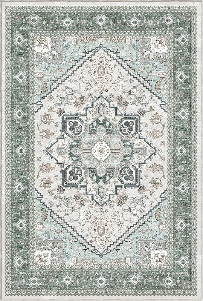OPPODREAM Soft Area Rugs 4x6, Low-Pile Washable Rugs 4x6 - Image 9