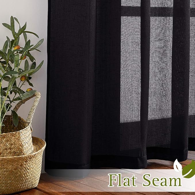 NICETOWN Semitransparent Sheer Curtains - Image 6