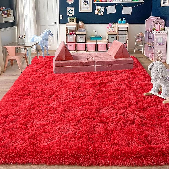 Rugs for Living Room 5x7, Soft Shaggy Modern Shag Area Rug for Bedroom - Image 7