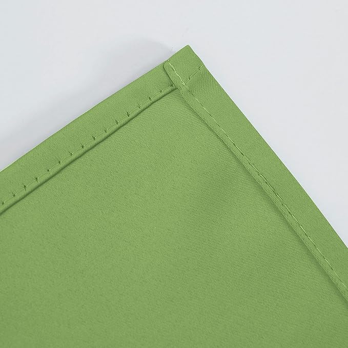 LEMOMO Light Green Blackout Curtains 66 x 63 Inch Length/Set of 2 Curtain - Image 8