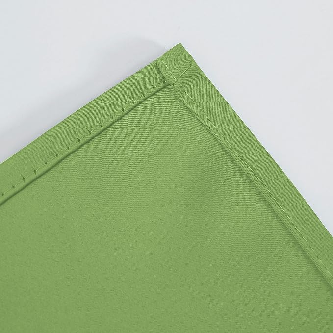 LEMOMO Light Green Bedroom Blackout Curtains - Image 8