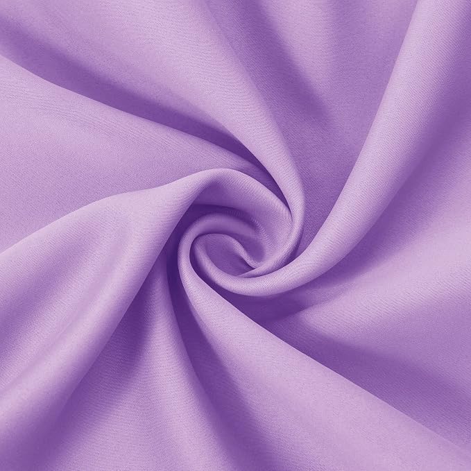 LEMOMO Blackout Curtains 52 x 95 inch/Lavender Curtains Set of 2 Panels/Thermal - Image 5
